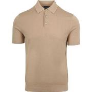 T-shirt Suitable Polo Knitted Beige