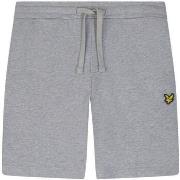 Short enfant Lyle &amp; Scott MLB2014VT SHORT-D42 LIGHT GREY MARL