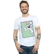 T-shirt Dessins Animés Bugs Bunny Funny Face