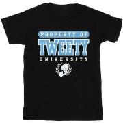 T-shirt Dessins Animés Tweety Property Of University