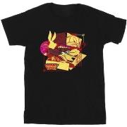 T-shirt Dessins Animés Wile E Coyote Bugs Rabbit New Year