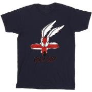 T-shirt Dessins Animés Coyote England Face