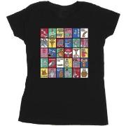T-shirt Dessins Animés Grid Squares