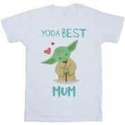 T-shirt Disney Yoda Best Mum