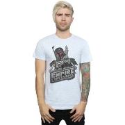 T-shirt Disney Boba Fett Skeleton