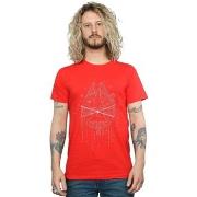 T-shirt Disney Millennium Falcon Christmas Tree Delivery