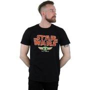 T-shirt Disney The Mandalorian The Child Sunset