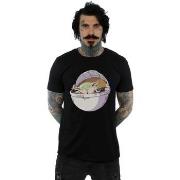 T-shirt Disney The Mandalorian Sleeping Child