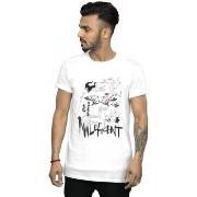 T-shirt Disney Maleficent Mistress Of Evil Growing Wild Collage