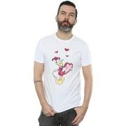 T-shirt Disney Donald Duck Love Heart