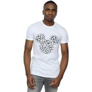 T-shirt Disney Mickey Mouse Head Of Hands