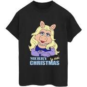 T-shirt Disney Muppets Miss Piggy Queen of Holidays