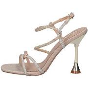 Sandales Exé Shoes Exe' jade Sandales Femme Or argenté rose