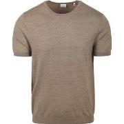 T-shirt Blue Industry Knitted T-Shirt Melanger Taupe