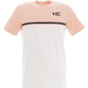 T-shirt Comme Des Loups Everest pink mc tee