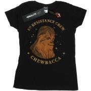 T-shirt Star Wars: The Rise Of Skywalker Chewbacca First Resistance Cr...