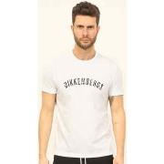 T-shirt Bikkembergs T-shirt à col rond en coton avec logo