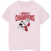 T-shirt Disney Minnie Mouse World Champions