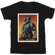 T-shirt Disney The Mandalorian Paz Vizla Card