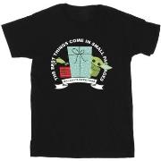 T-shirt Disney The Mandalorian Galaxy's Greetings