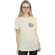 T-shirt Disney The Mandalorian The Child Profile Breast Print