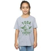 T-shirt enfant Disney Yoda Collegiate