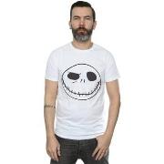 T-shirt Disney Nightmare Before Christmas Jack's Big Face