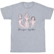 T-shirt Disney Princesses Stronger Together