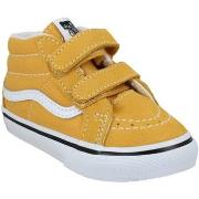 Baskets enfant Vans Sk8 Mid V Velours Toile Enfant Golden