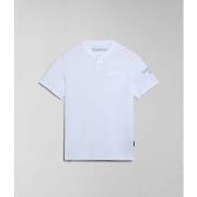 T-shirt Napapijri S-MELVILLE NP0A4HQL-002 BRIGHT WHITE