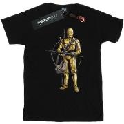 T-shirt enfant Star Wars: The Rise Of Skywalker C-3PO Chewbacca Bow Ca...