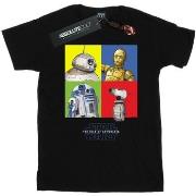 T-shirt Star Wars: The Rise Of Skywalker Droid Squares