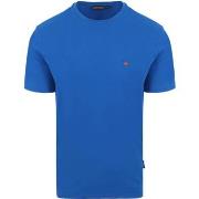 T-shirt Napapijri T-shirt Salis Bleu Cobalt