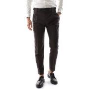 Pantalon Berwich RETRO RD5470-BROWN