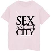 T-shirt Sex And The City Martini Logo