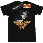 T-shirt Dc Comics Wonder Woman Retro Collage