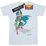 T-shirt Dc Comics Wonder Woman Standing Logo