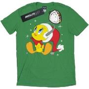 T-shirt Dessins Animés Christmas Tweety