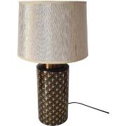 Lampes à poser Imori Lampe de table art déco noir et or 49 cm