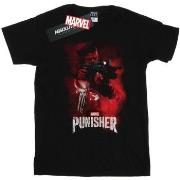 T-shirt Marvel The Punisher TV Series Red Smoke