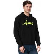 Sweat-shirt Guess Sweat homme Noir et jaune - M0GQ83