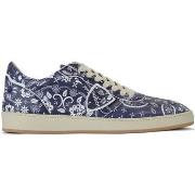 Baskets Philippe Model Baskets Bandana imprimé bleu des Lakers