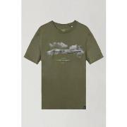 Debardeur Aeronautica Militare TS2254J607 39291 VERDE OSCURO