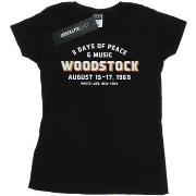 T-shirt Woodstock Varsity 1969
