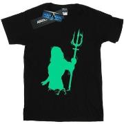 T-shirt enfant Dc Comics Aquaman Aqua Silhouette