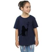 T-shirt enfant Dc Comics Aquaman Mono Silhouette