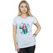 T-shirt Dc Comics Aquaman Mera Geometric