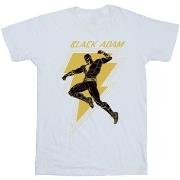 T-shirt enfant Dc Comics Black Adam Golden Bolt Chest