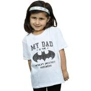 T-shirt enfant Dc Comics My Dad Is Batman