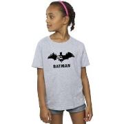 T-shirt enfant Dc Comics Batman Black Stare Logo